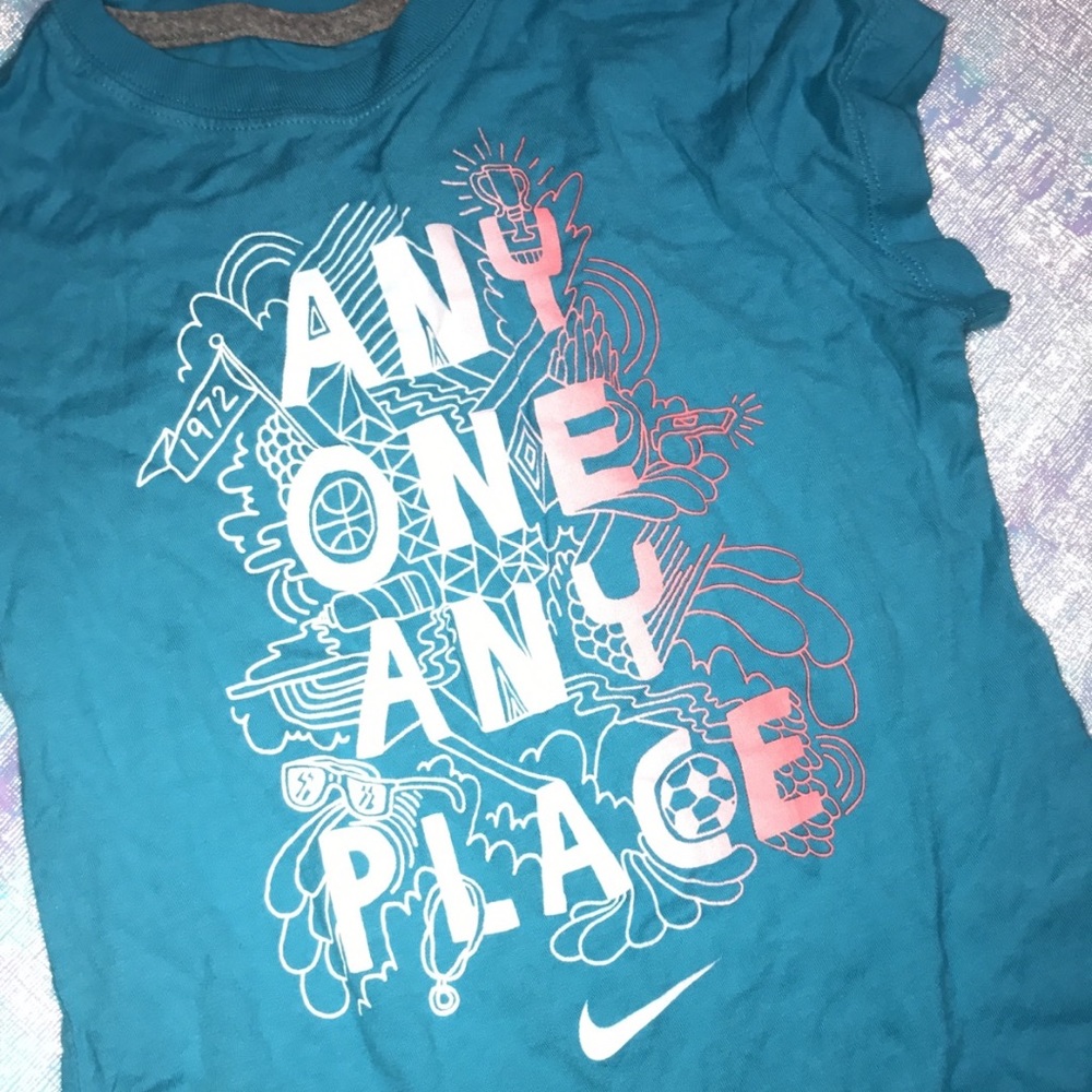 Girl Nike shirt